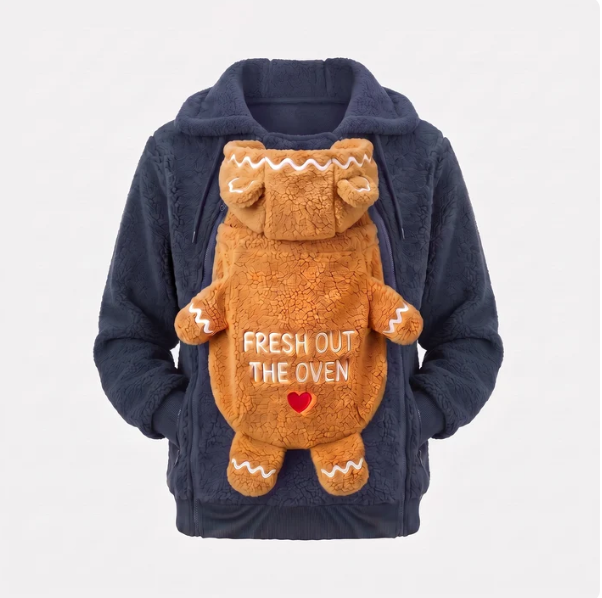 SnugHeart™ Baby Pouch Hoodie