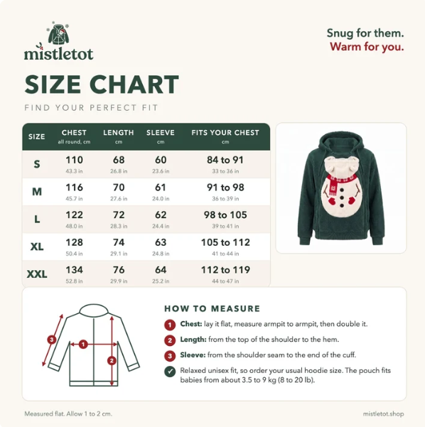 SnugHeart™ Baby Pouch Hoodie