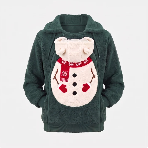 SnugHeart™ Baby Pouch Hoodie